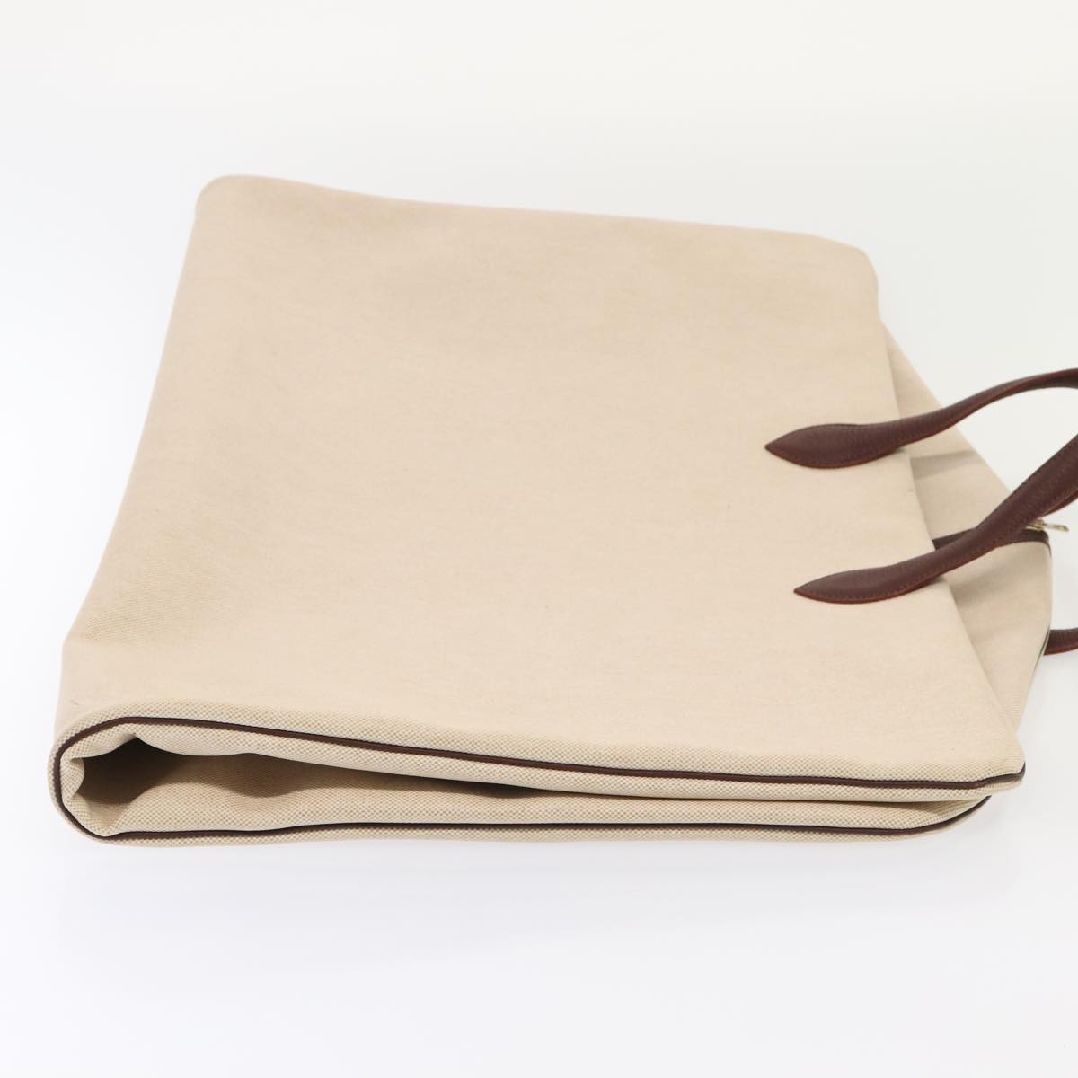 Hermès Victoria, Beige, Canvas, travel