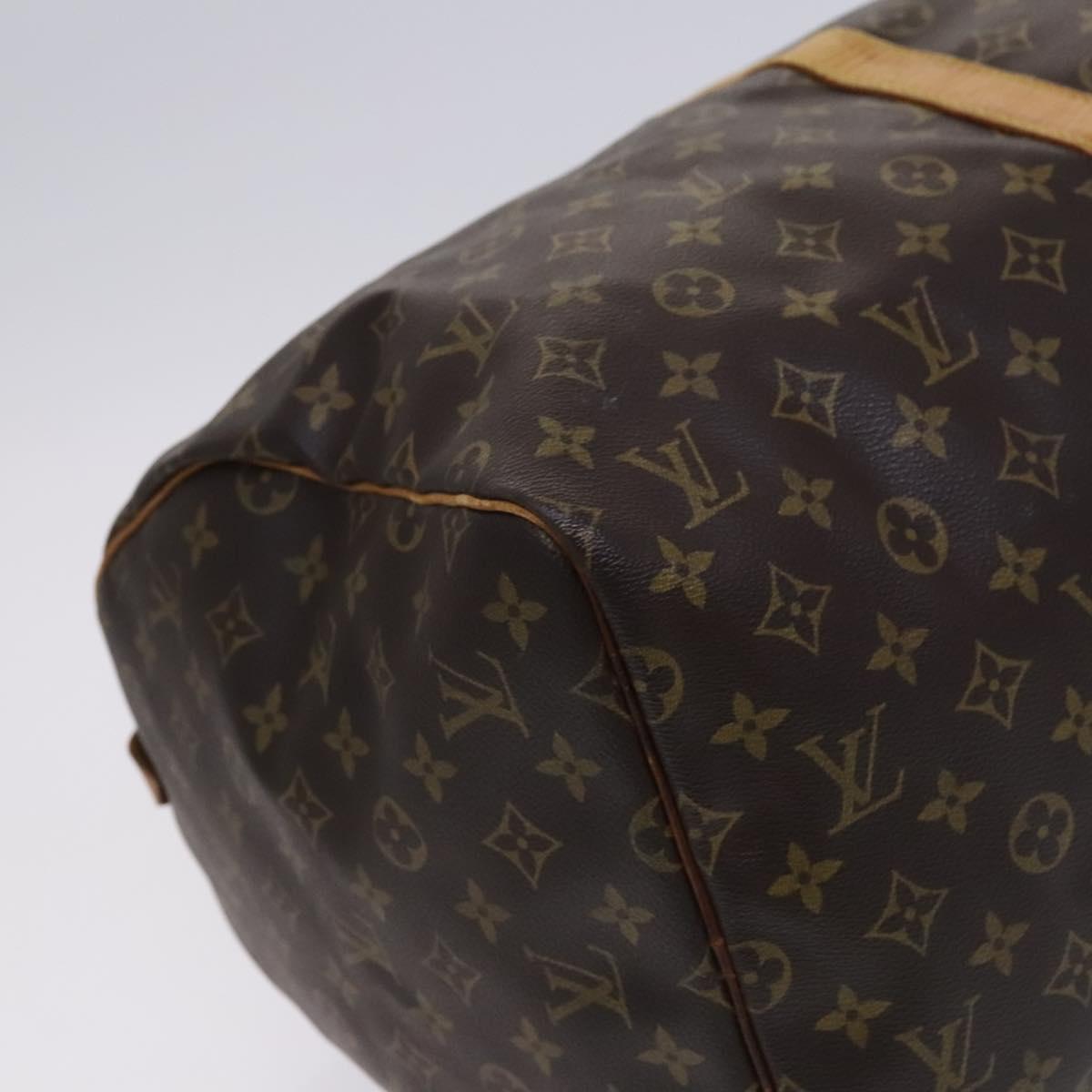 Louis Vuitton Keepall 50, Brown, Canvas, travel