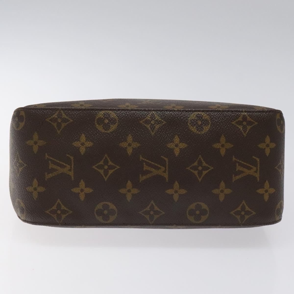 Louis Vuitton Looping MM, Brown, Canvas, shoulder