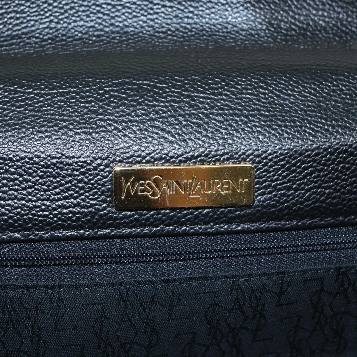 Yves Saint Laurent, Black, Leather, handbag