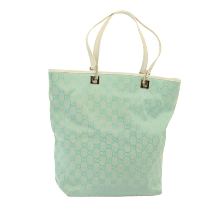 Gucci GG canvas, Blue, Canvas, shoulder