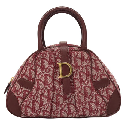 Dior Double Saddle, Red, Canvas, handbag
