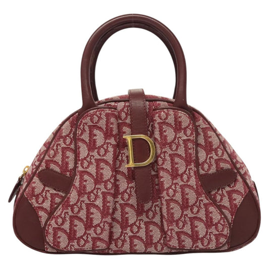 Dior Double Saddle, Red, Canvas, handbag