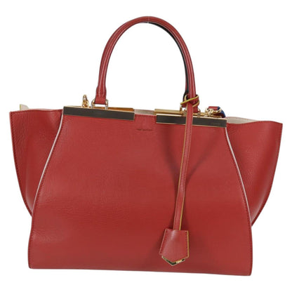 Fendi 3Jours, "BROWN,GOLD", Leather, tote