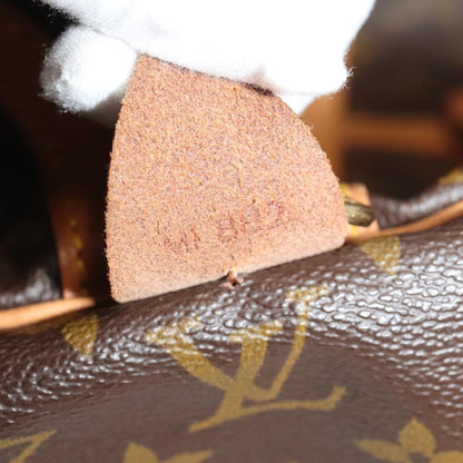 Louis Vuitton Sac Souple, Brown, Canvas, travel
