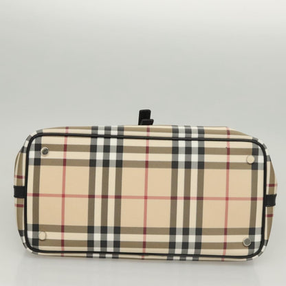 Burberry Nova Check, Beige, Canvas, tote
