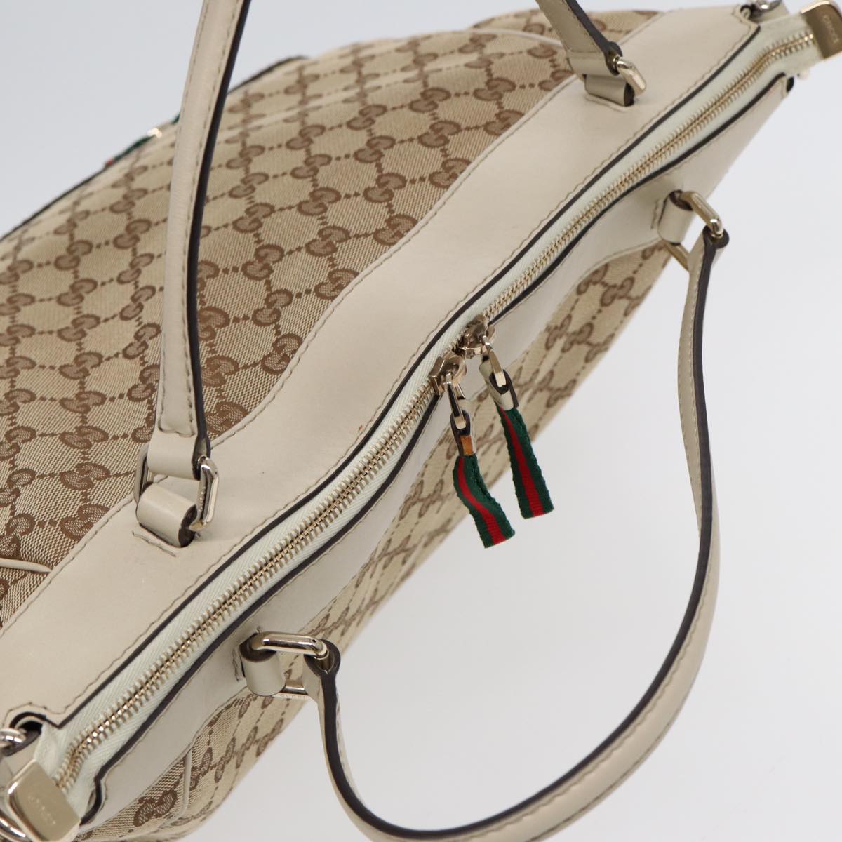 Gucci Sherry, Beige, Canvas, tote