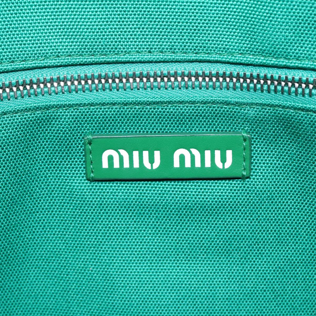 Miu Miu Canapa, Multicolour, Canvas, tote