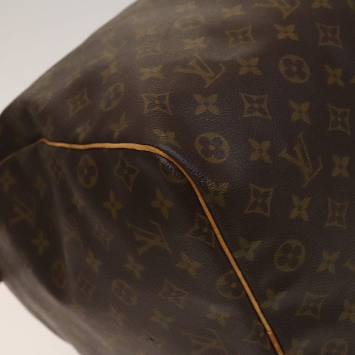 Louis Vuitton Keepall 60, Brown, Canvas, travel