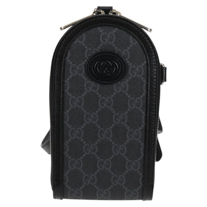 Gucci Off the grid, Black, Canvas, clutch