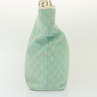 Gucci GG canvas, Blue, Canvas, shoulder