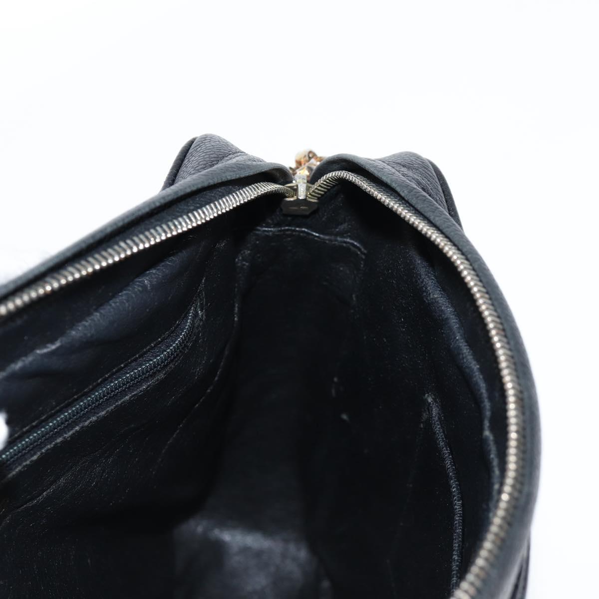 Chanel Camera, Black, Leather, shoulder