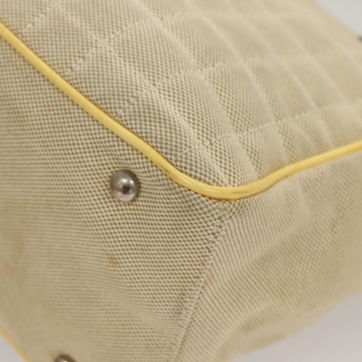 Chanel Camellia, Beige, Canvas, handbag