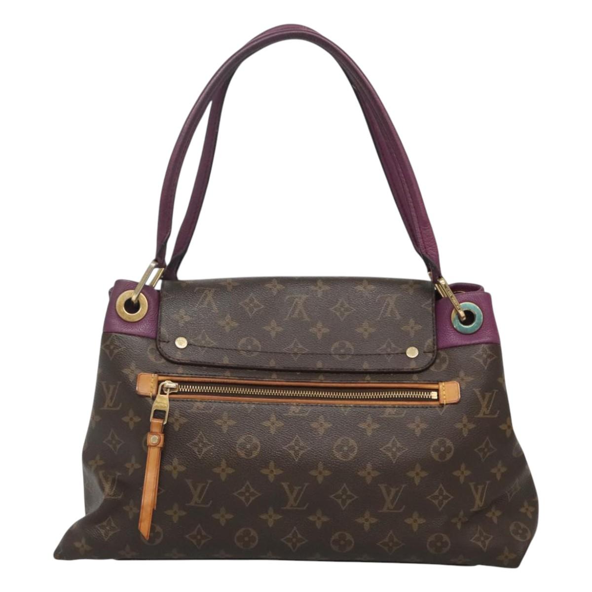 Louis Vuitton Olympe, Beige, Canvas, shoulder