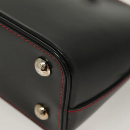 Louis Vuitton Suhari, Black, Leather, handbag