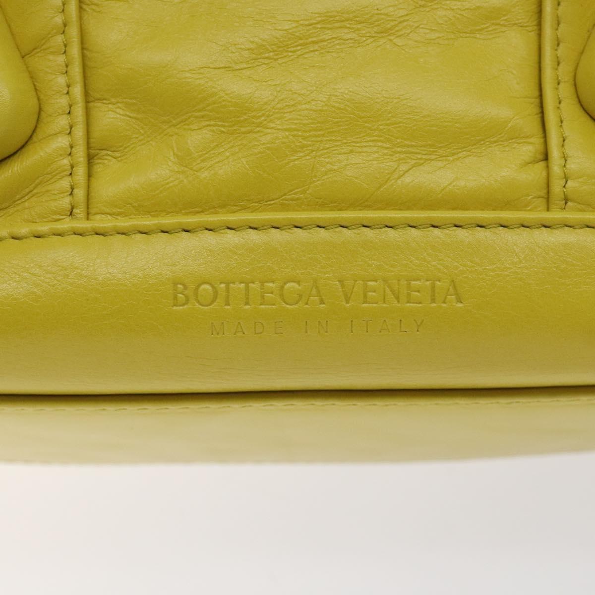 Bottega Veneta Arco, Yellow, Leather, shoulder
