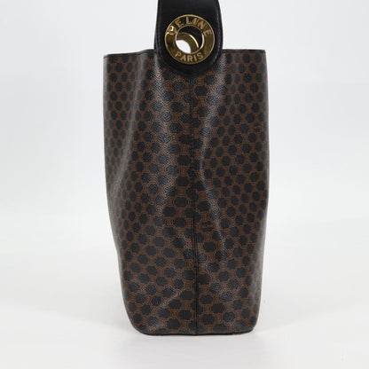 Céline Hobo, Black, Canvas, shoulder
