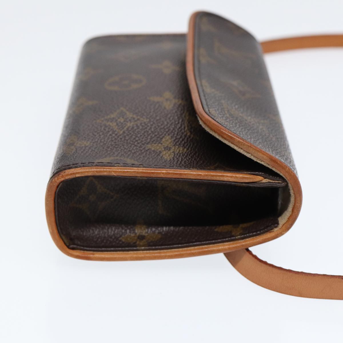 Louis Vuitton Florentine, Brown, Canvas, clutch