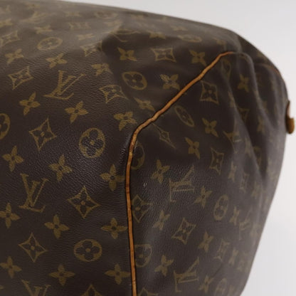 Louis Vuitton Keepall 60, Brown, Canvas, travel