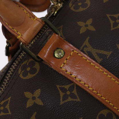 Louis Vuitton Keepall 45, Brown, Canvas, travel
