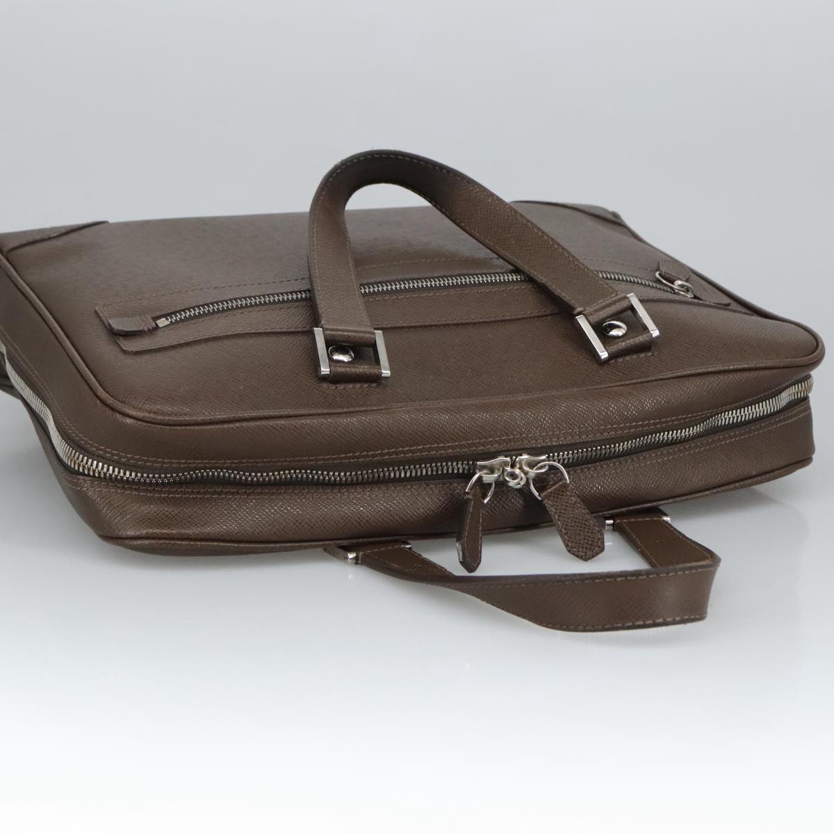 Louis Vuitton Igore, Brown, Leather, briefcase