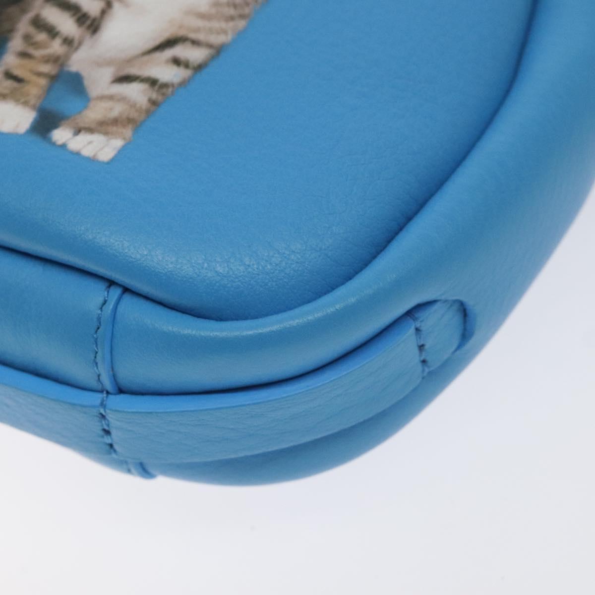 Balenciaga Everyday, Blue, Leather, shoulder