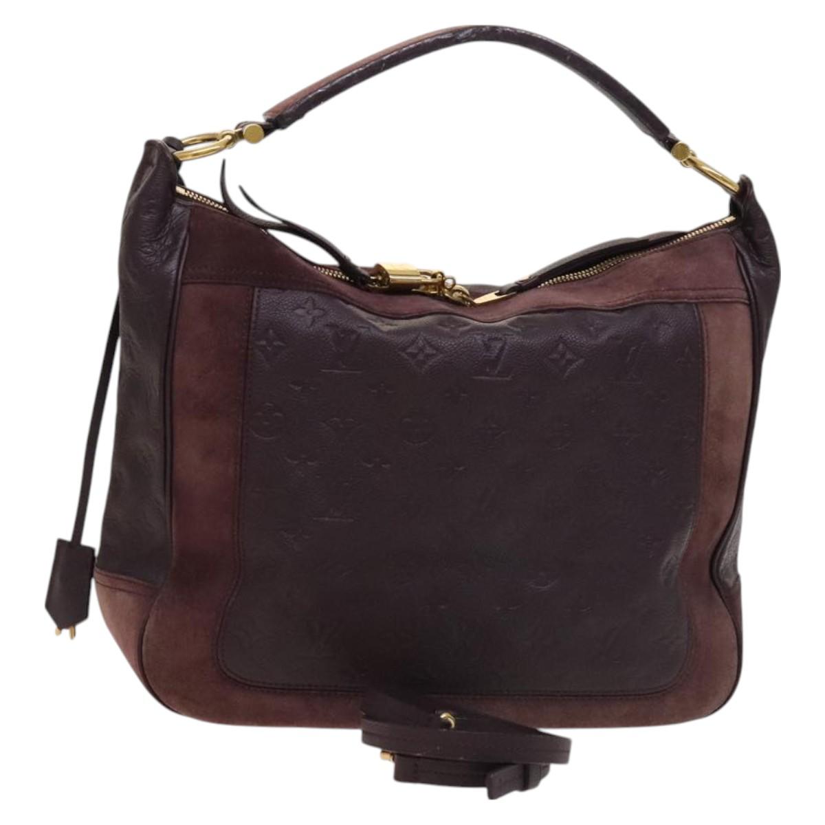 Louis Vuitton Audacieuse, Brown, Canvas, shoulder