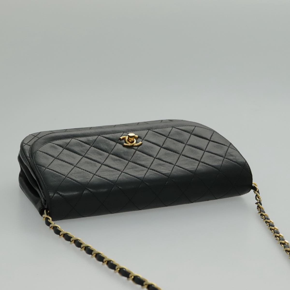 Chanel Flap bag, Black, Leather, shoulder