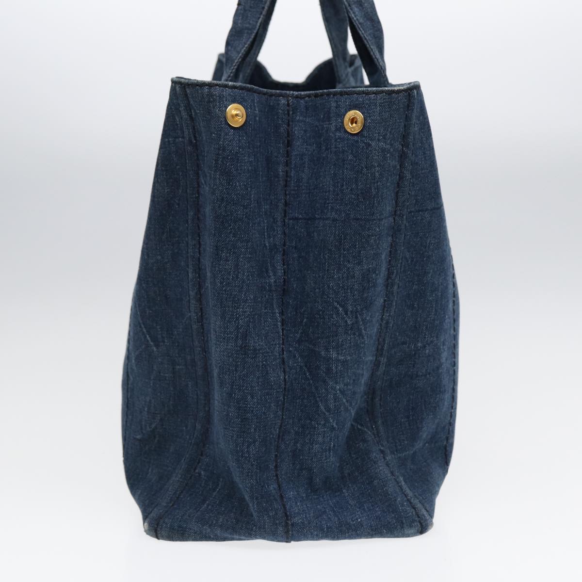 Prada Canapa, Blue, Denim - Jeans, tote