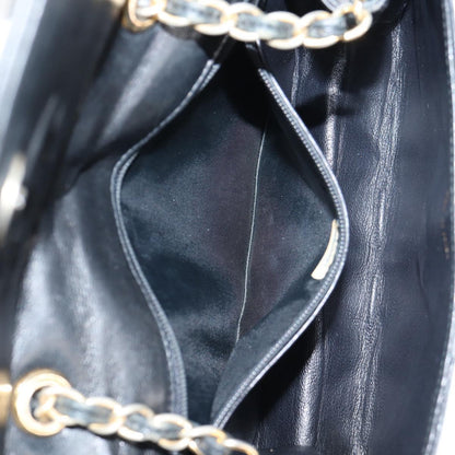 Chanel Tassel, Black, Leather, shoulder