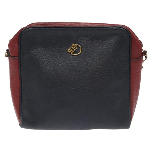 Hermès --, Navy, Leather, shoulder