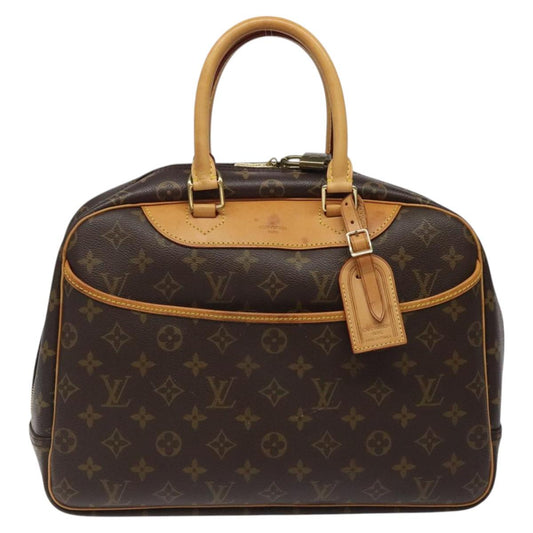 Louis Vuitton Deauville, Brown, Canvas, handbag