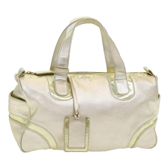 Loewe --, Gold, Leather, handbag