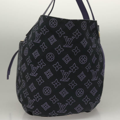 Louis Vuitton Ipanema, Purple, Canvas, tote