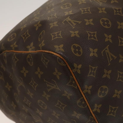 Louis Vuitton Keepall 60, Brown, Canvas, travel