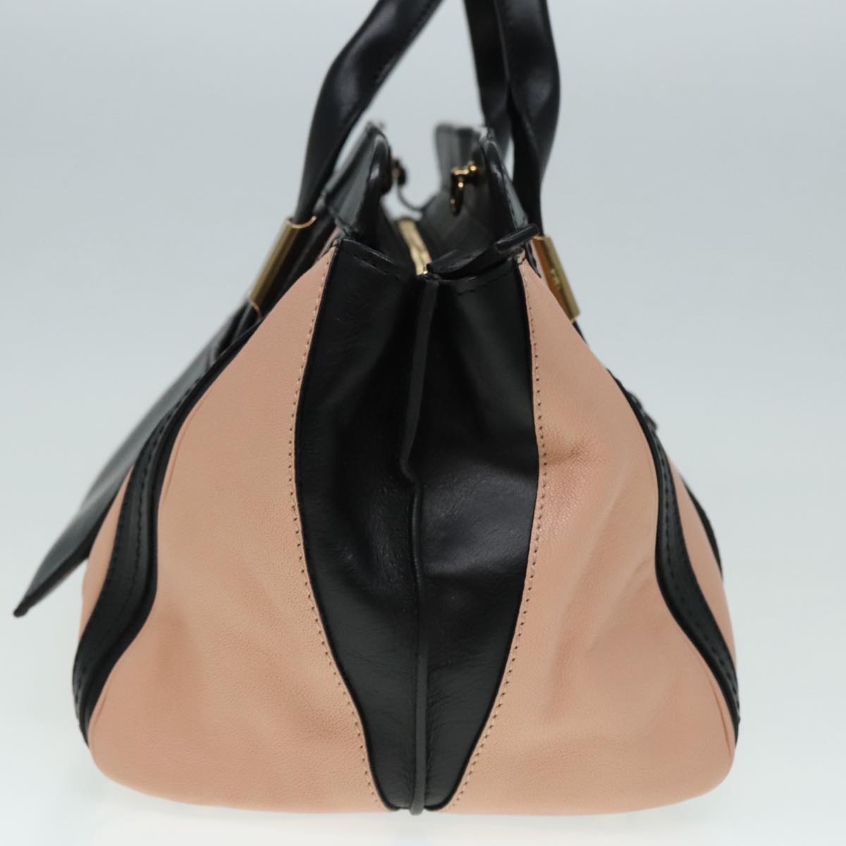 Chloé Alice, Black, Leather, handbag