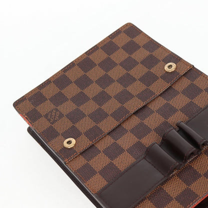 Louis Vuitton Portobello, Brown, Canvas, shoulder