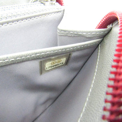 Chanel Camellia Zip Around Organizer Leather, Burgundy, Leather, Wallet