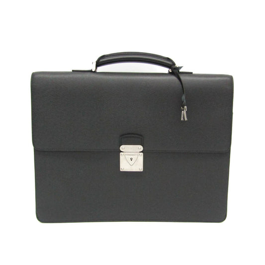 Louis Vuitton Robusto 1 Briefcase Taiga Leather, Black, Leather, Briefcase