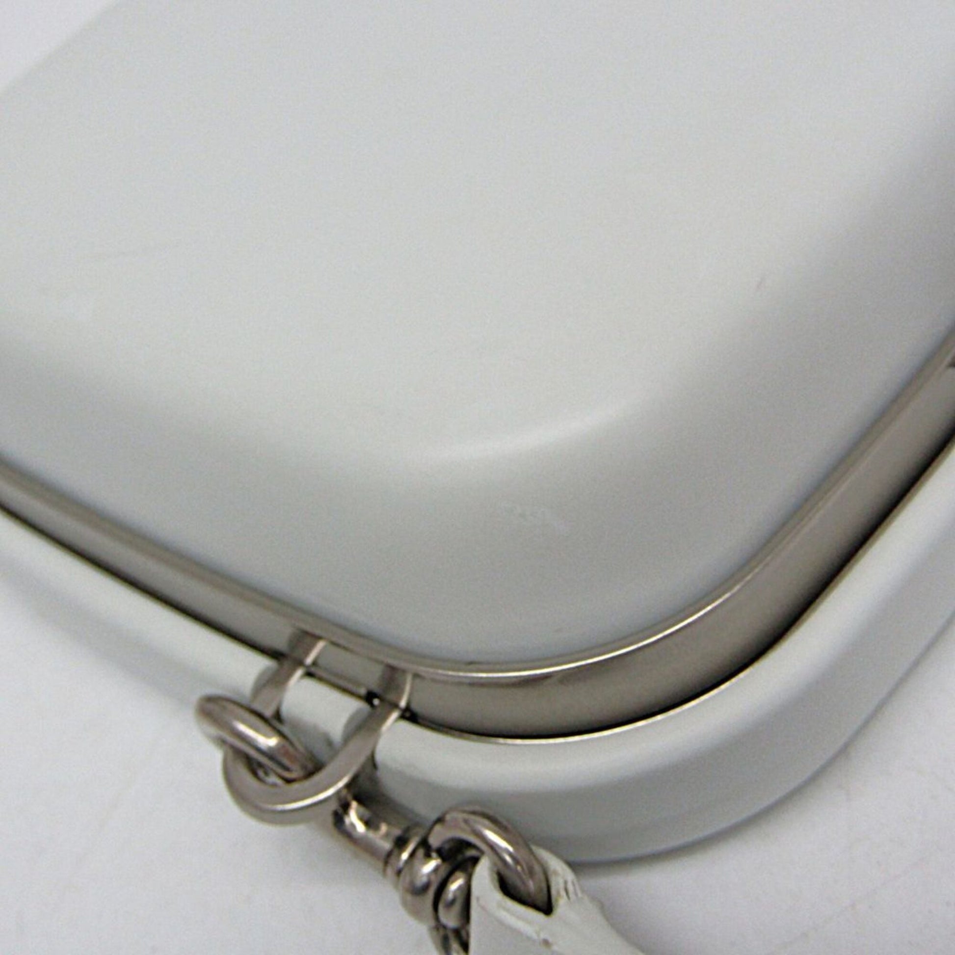 Balenciaga Logo Lunch Box Bag Plastic, White, Plastic, Shoulder Bag