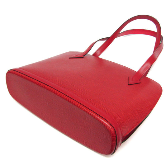 Louis Vuitton Lussac Handbag Epi Leather, Red, Leather, Shoulder Bag