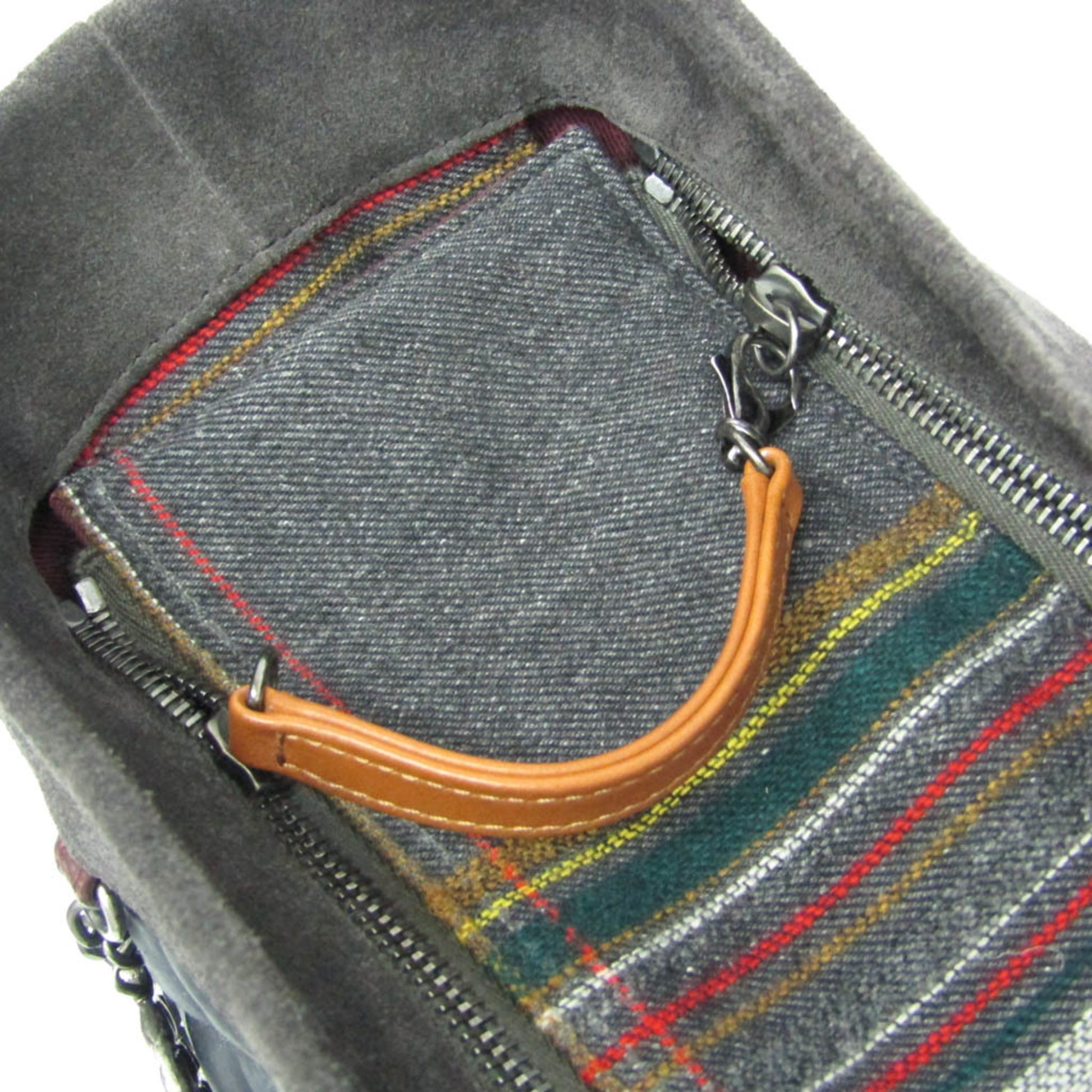 Chanel Paris-Edinburgh Tote Quilted Mixed Coated Canvas with Flannel, Multicolour, Tweed, Tote Bag