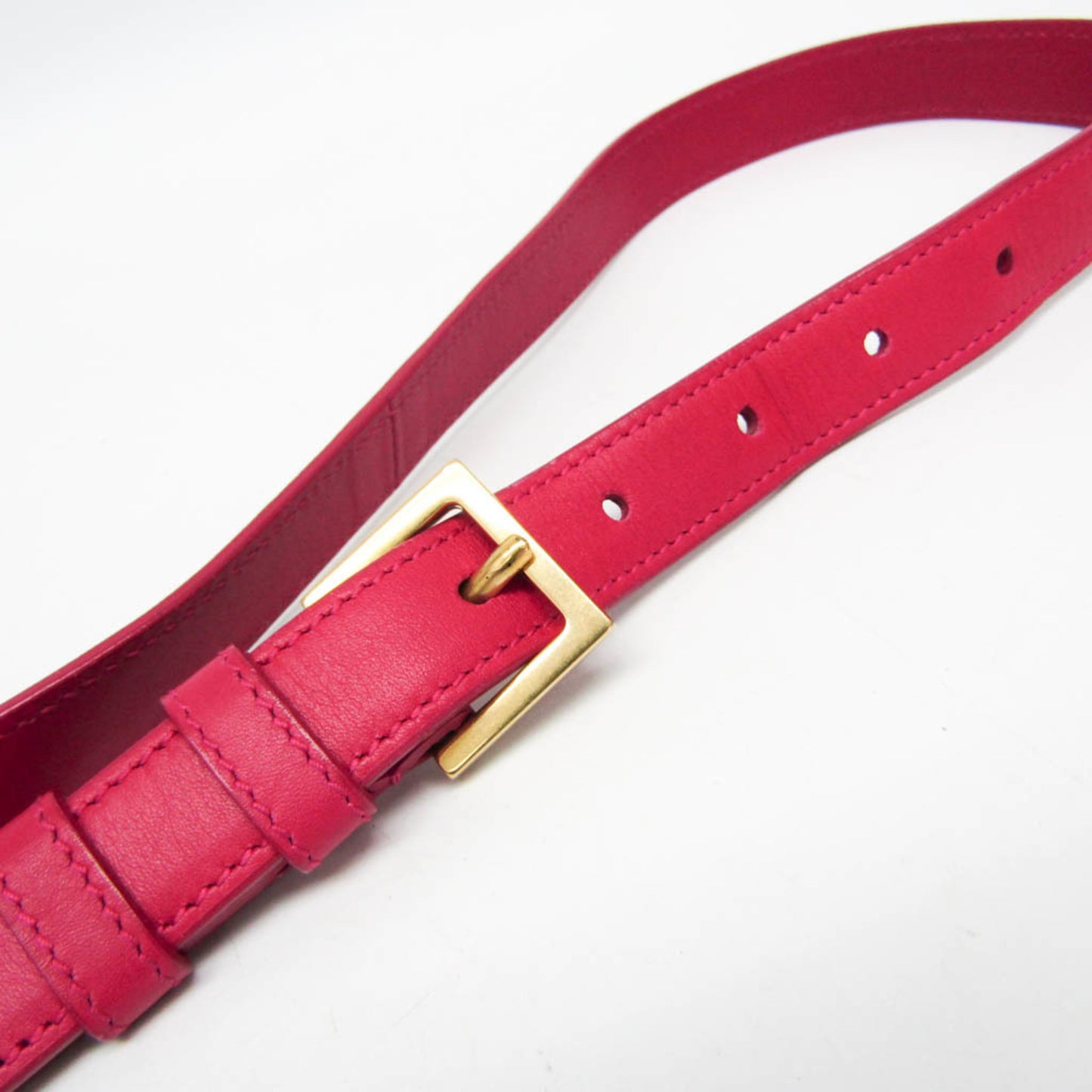 Saint Laurent Vintage Shoulder Bag Leather, Pink, Leather, Shoulder Bag