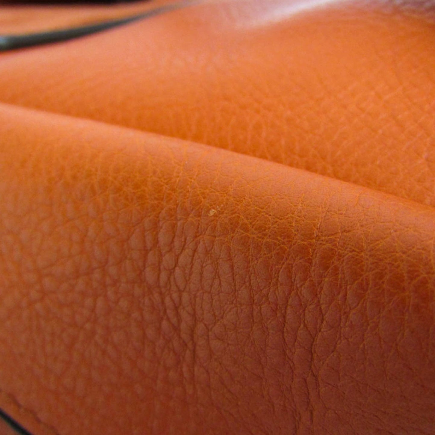 Chloe Faye Backpack Leather and Suede, Orange, Leather, Backpack