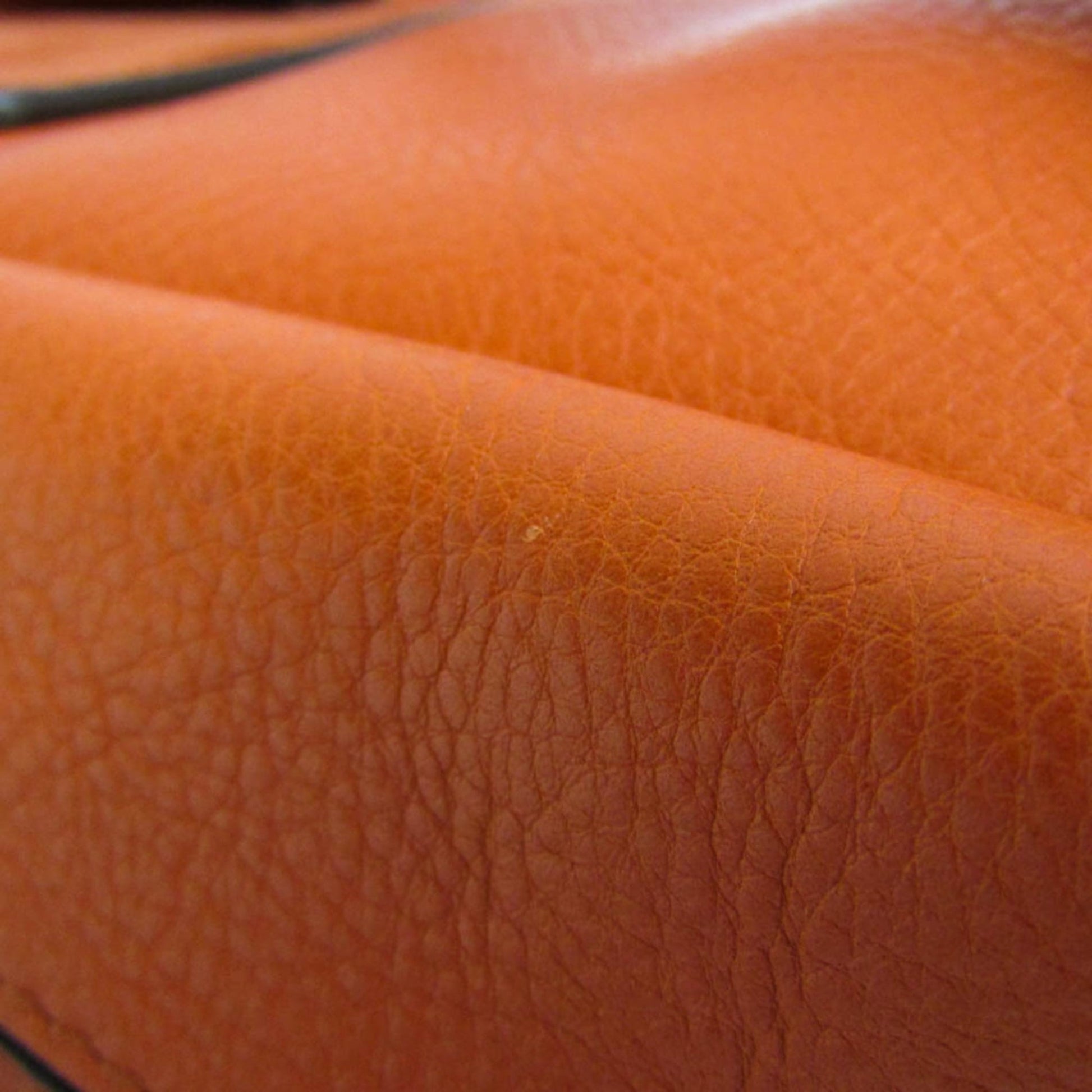 Chloe Faye Backpack Leather and Suede, Orange, Leather, Backpack