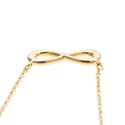Tiffany & Co. Infinity Pendant Necklace 18K Rose Gold, Gold, Pink Gold, Necklace