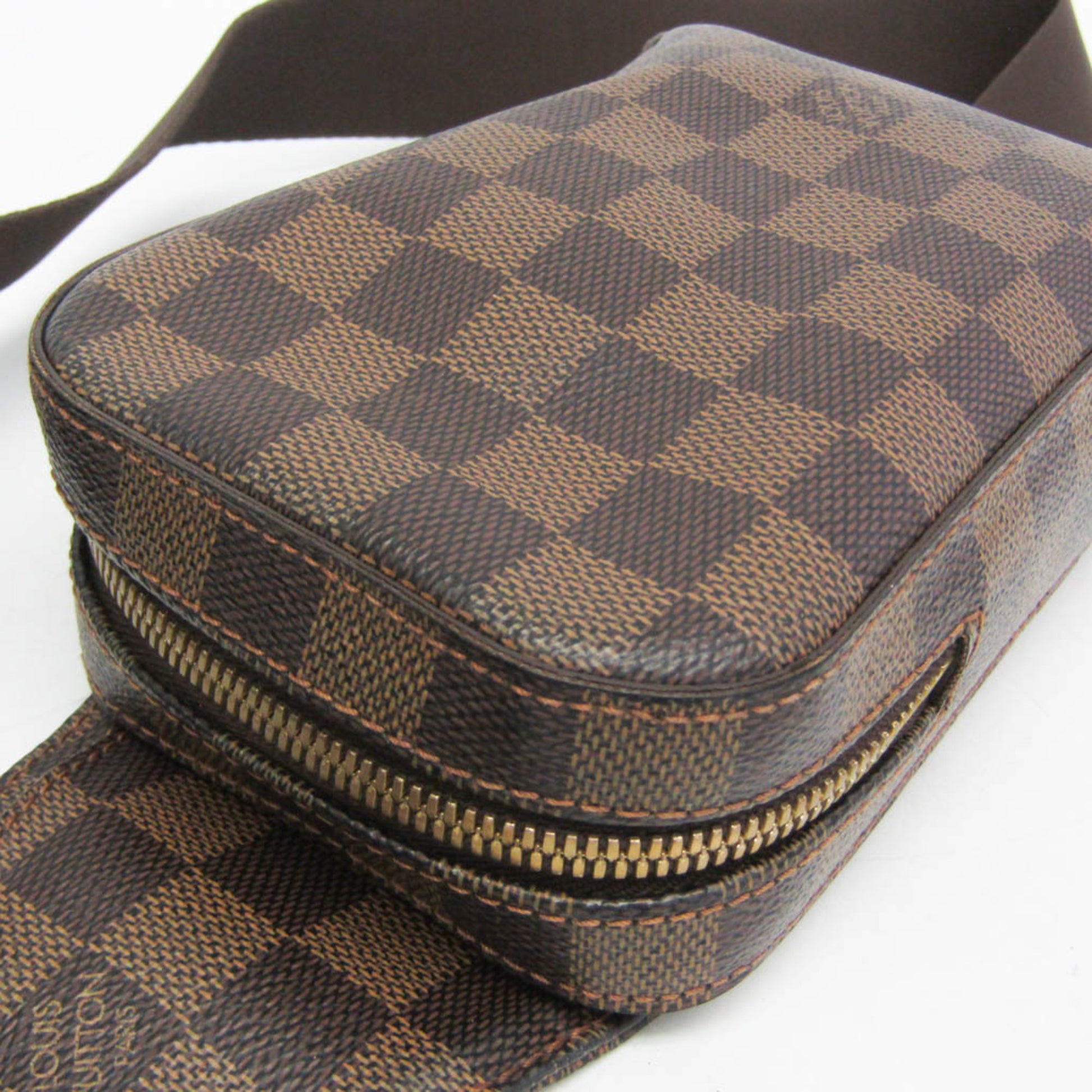 Louis Vuitton Geronimos Waist Bag Damier, Brown, Canvas, Clutch