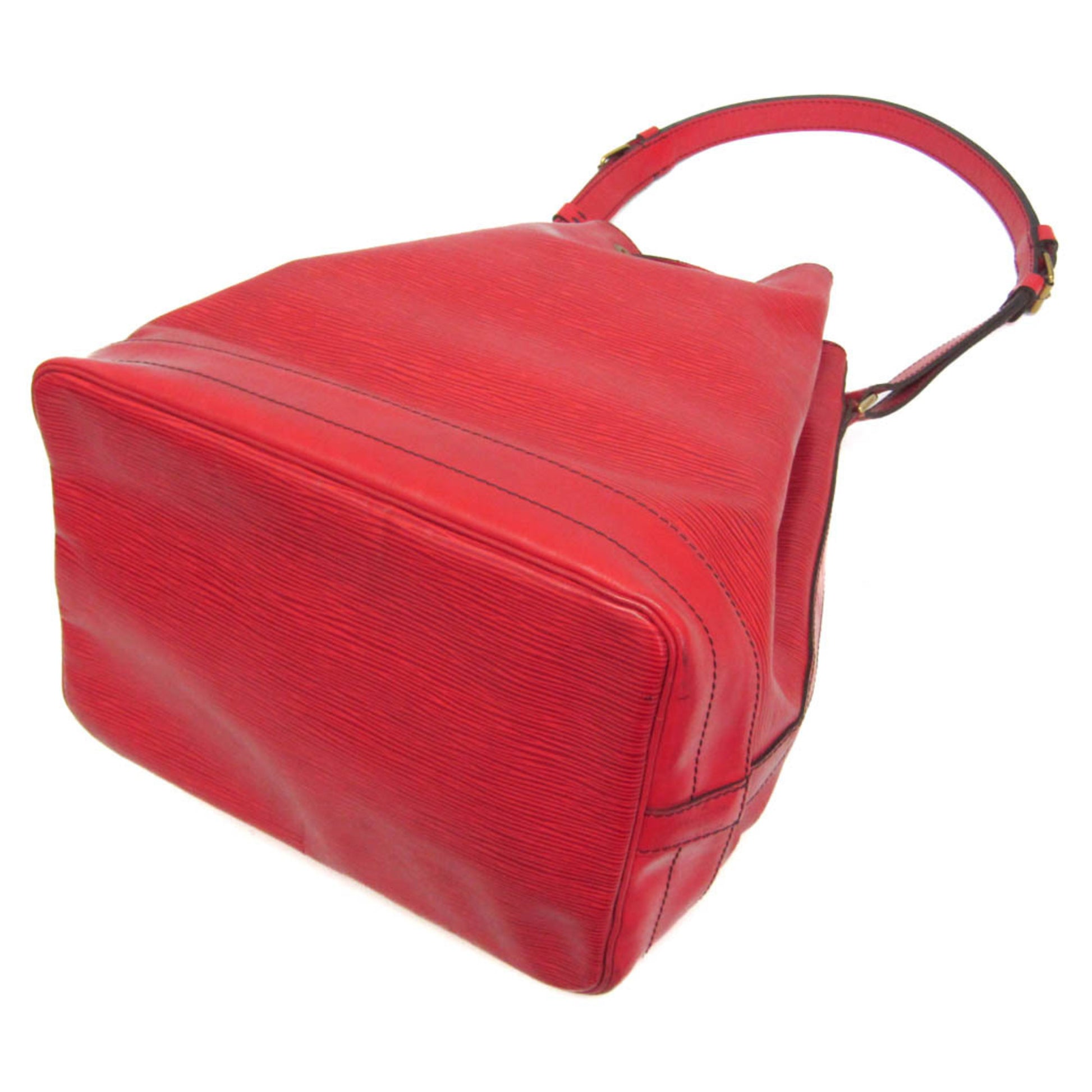 Louis Vuitton Noe Handbag Epi Leather, Red, Leather, Shoulder Bag