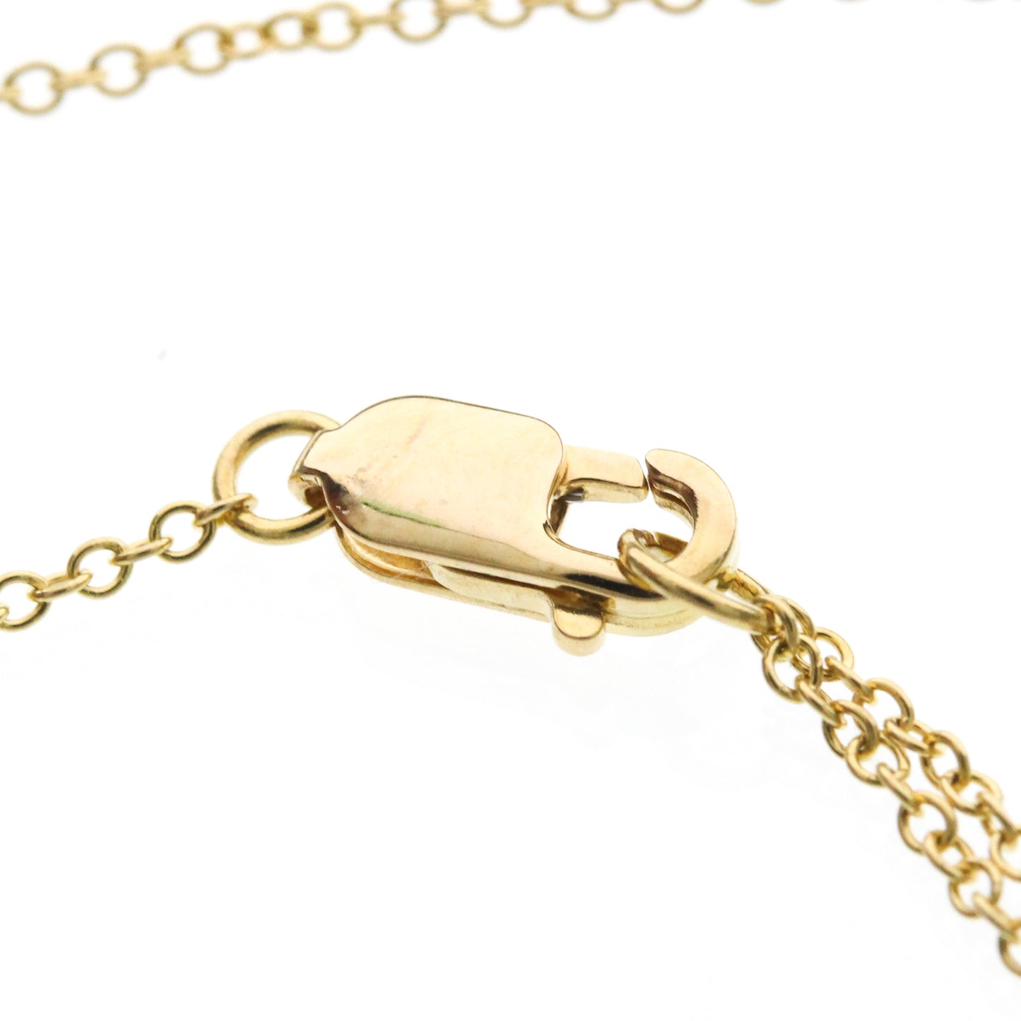 Tiffany & Co. Atlas X Closed Interlocking Pendant Necklace 18K Yellow Gold, Gold, Yellow Gold, Necklace
