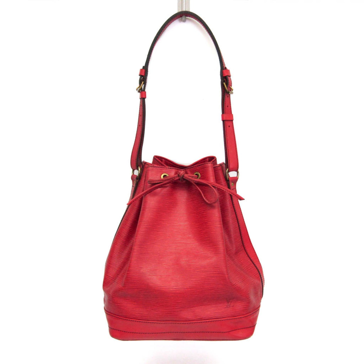Louis Vuitton Noe Handbag Epi Leather, Red, Leather, Shoulder Bag